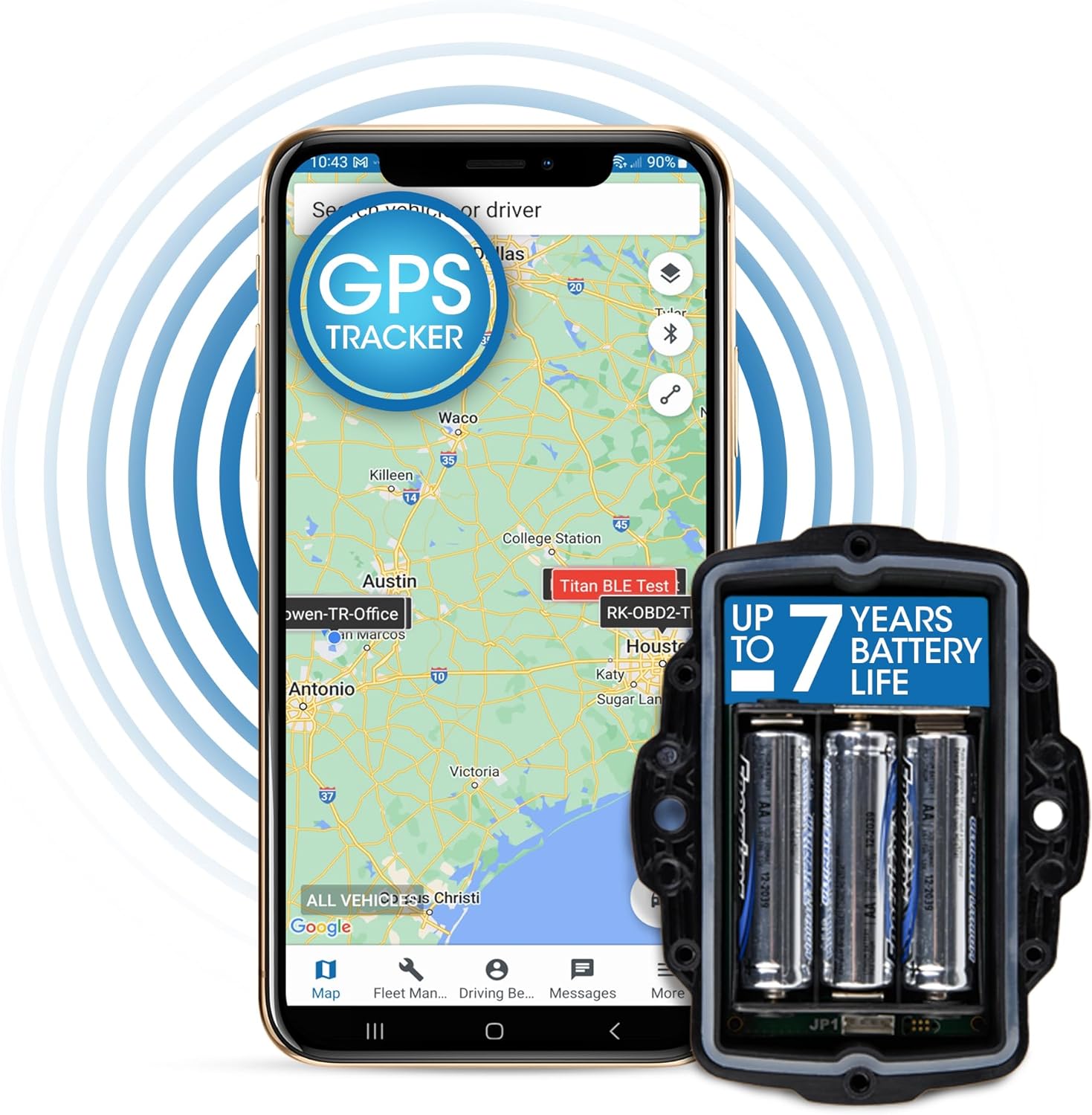 Trak-4 GPS Tracker for Tracking Assets, Equipment, and Vehicles. Email &  Text Alerts. Subscription Required.