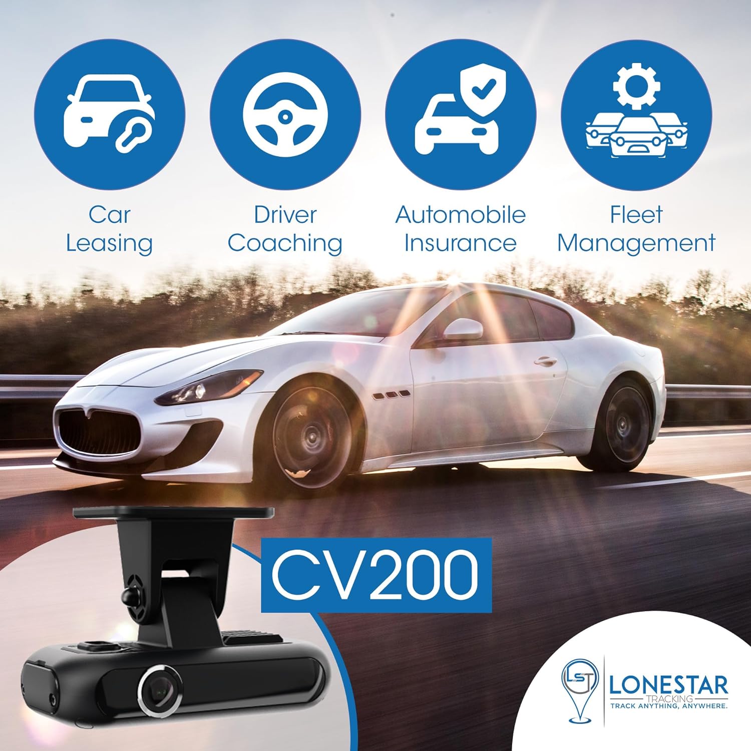 Dash Camera with Live Streaming - LoneStar Tracking®