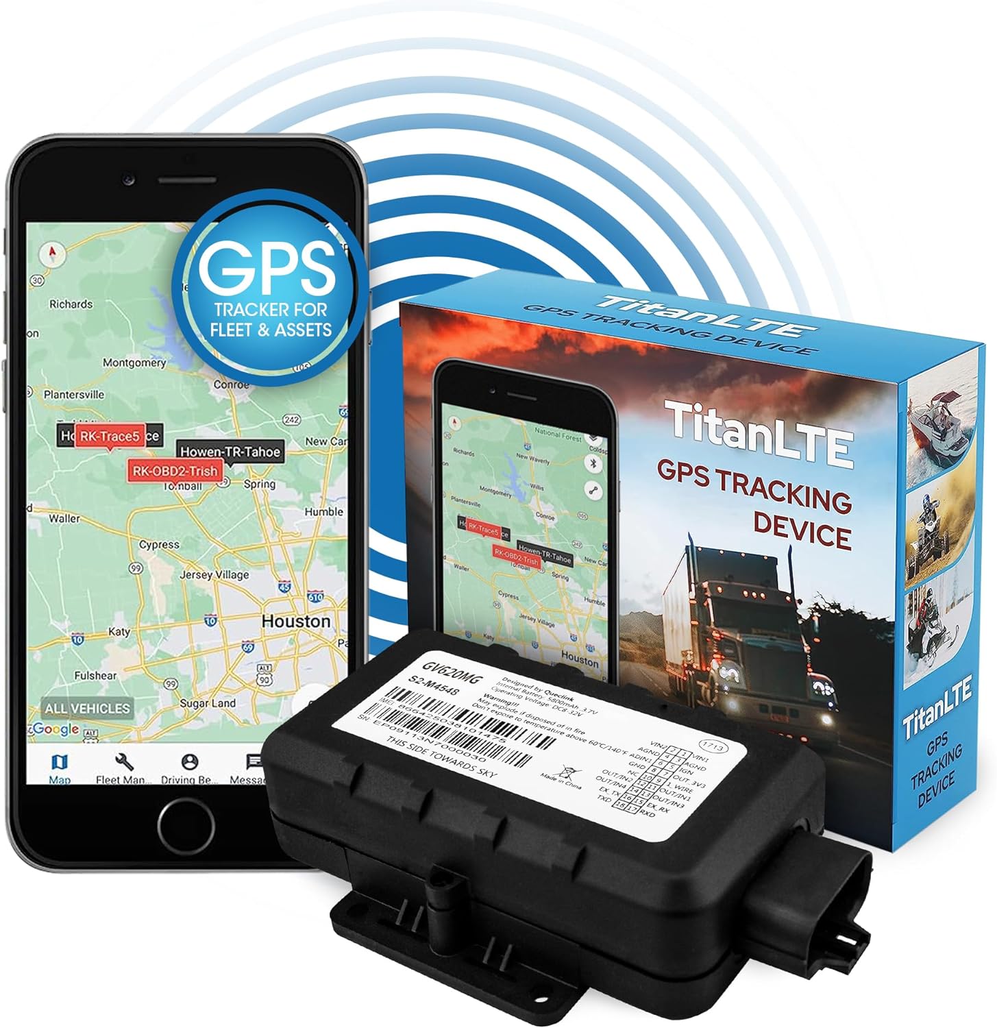Low Cost Wired 4G LTE GPS Tracker